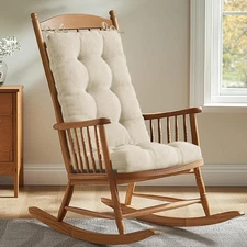 Rocking Chair Cushions, Water Resistant Glider Rocker Cushion Set for Patio P...