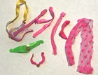 Vintage 1986 Barbie and The Rockers Guitar and Accessories