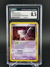 CGC 8.5 Mew 4/17 Pop Series 4 Holo Pokemon Card
