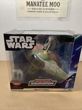 Star Wars Micro Galaxy Squadron Boba Fett's Starship Slave 1 Launch Edition
