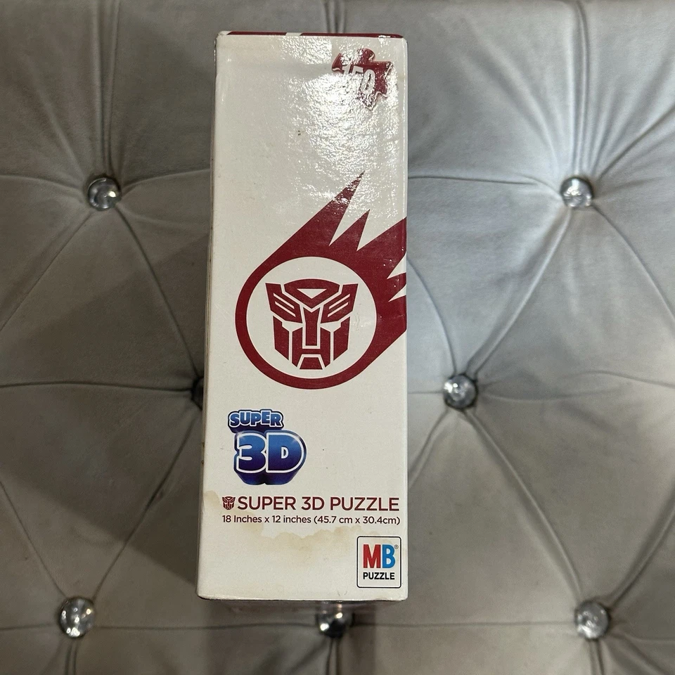 TRANSFORMERS Super 3D 150 Piece Jigsaw Puzzle 18" X 12"  Dinobot Grimlock New - Image 2 of 4