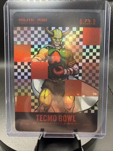 Bo Jackson Battle Arena Tecmo Bowl Majik Man Big Pixel Brawl Don Majowski
