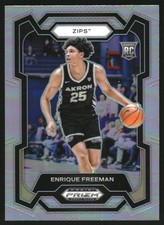 2024-25 Panini Prizm Draft Picks Prizms Silver #72 Enrique Freeman - BSK