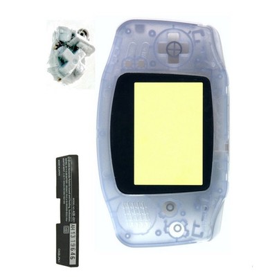 New Replacement Transparent Full Housing Shell Case Pack for Gameboy Advance GBA