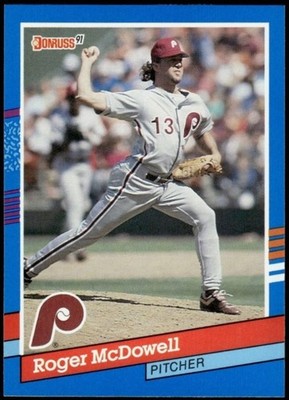 1991 Donruss #166 Roger McDowell - Free Delivery