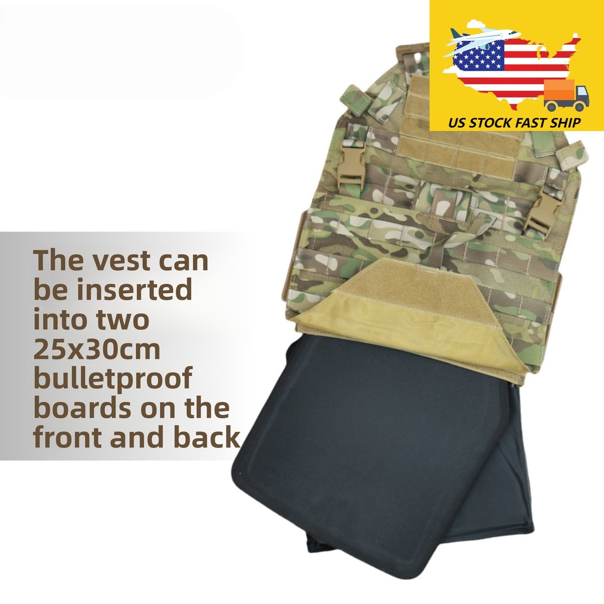 Russian SSO SHELL Tactical Vest Plate Carrier Molle Quick Release
