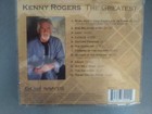 Kenny Rogers 12 Greatest Hits CD + 2 8x10 B&W/color artwork photos — photo 3