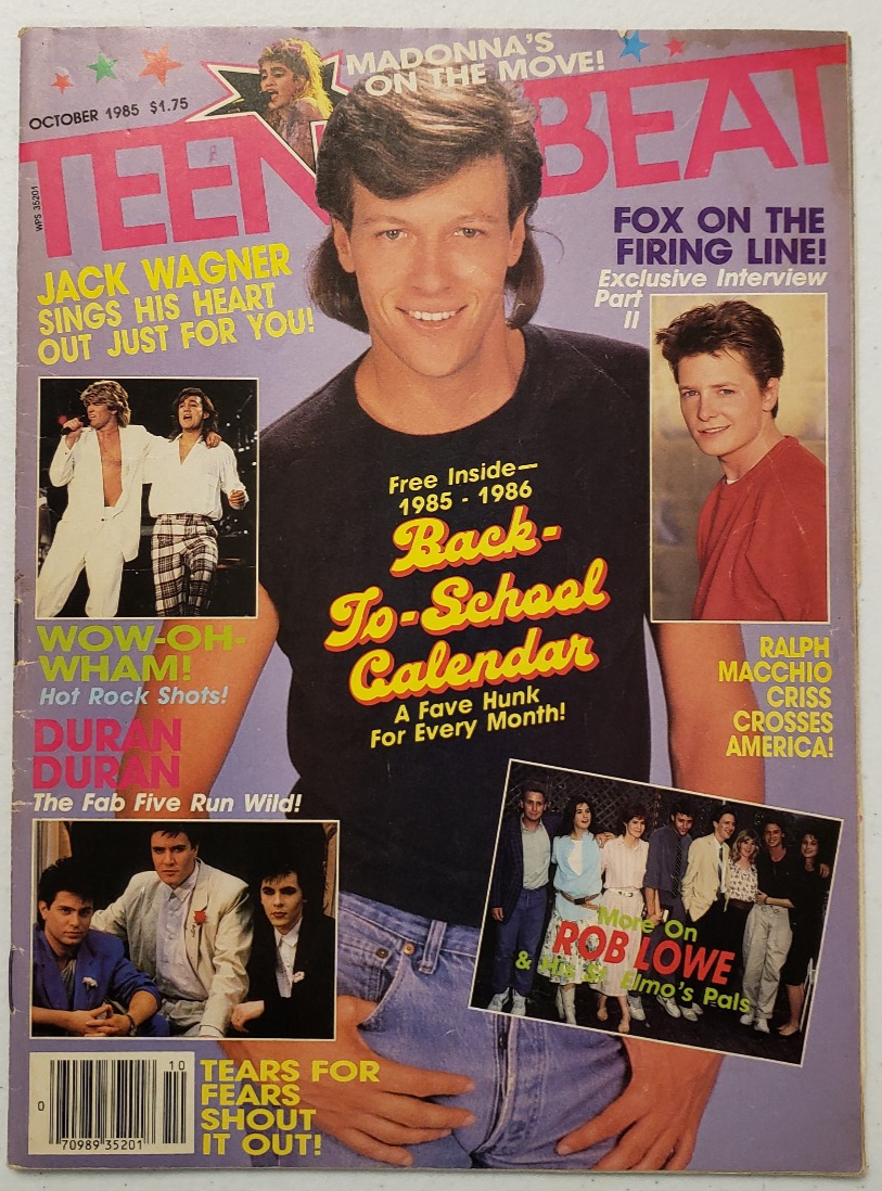 Teen Beat OCT 1985 Jack Wagner~WHAM!~Rob Lowe~John Stamos~1980s | eBay