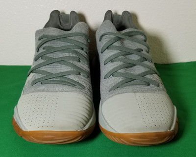 Under Armour Curry 4 IV Low Grove Green Men Size 9 Gum Soles 3000083-301