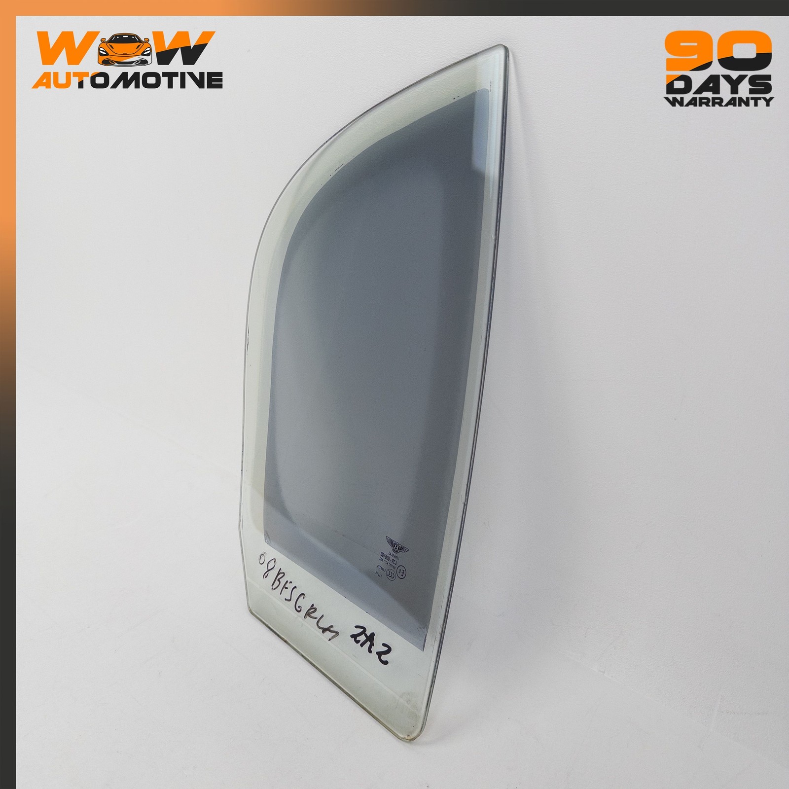06-13 BENTLEY CONTINENTAL FLYING SPUR LEFT REAR QUARTER WINDOW AUTO GLASS OEM