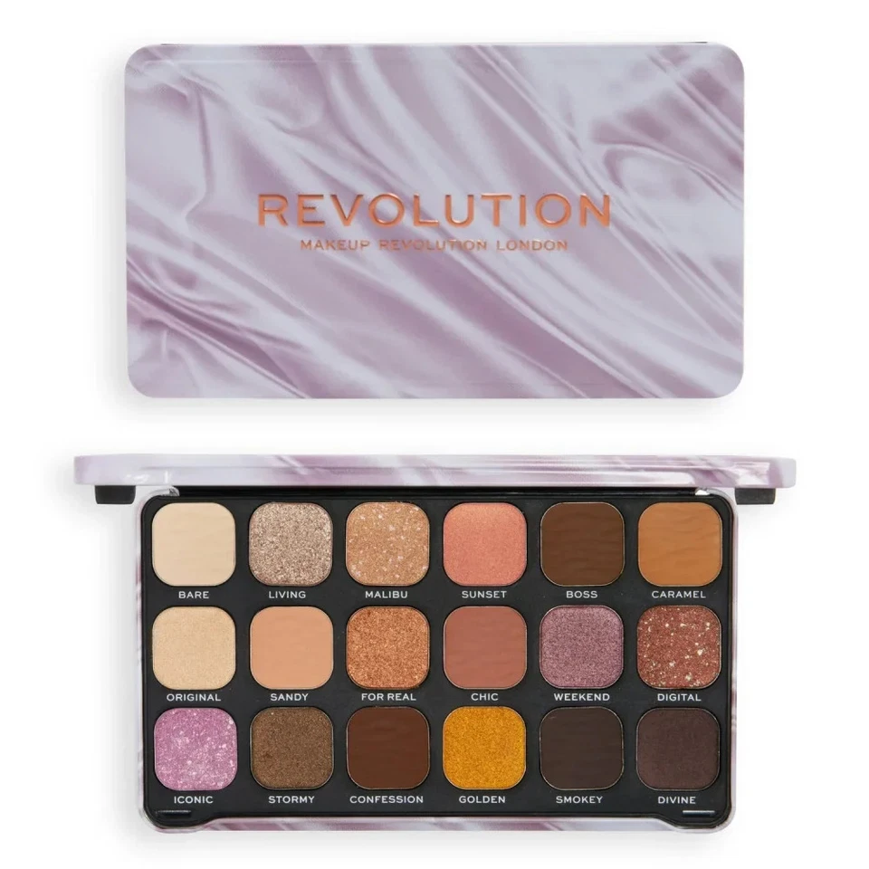Makeup Revolution Forever Flawless Eyeshadow Palette - Nude Silk - image 2 of 4