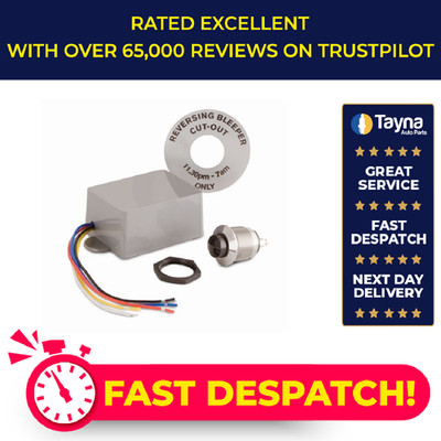 BRIGADE ELECTRONICS AUTO-RESET BACKALARM CUT-OUT TCO-47 Brigade