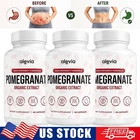 1-3PACK Alevia Pomegranate Capsules 60ct Organic Extract Antioxidant