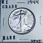 1944 LIBERTY WALKING SILVER HALF DOLLAR HI GRADE U.S. MINT RARE COIN 9945
