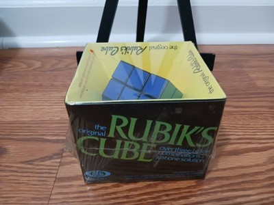 Vintage 1980 Ideal Rubiks Cube Original Sealed New in Shrink Wrap Retro Toy 80s