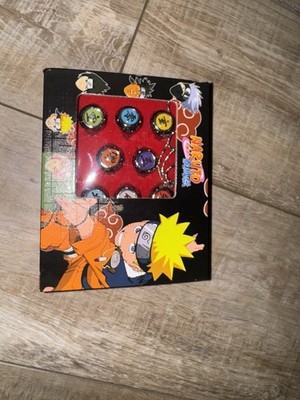 Naruto 10 Ring Set Cosplay Ring Set 2003 Anime Brand New Sealed Vintage Rare New