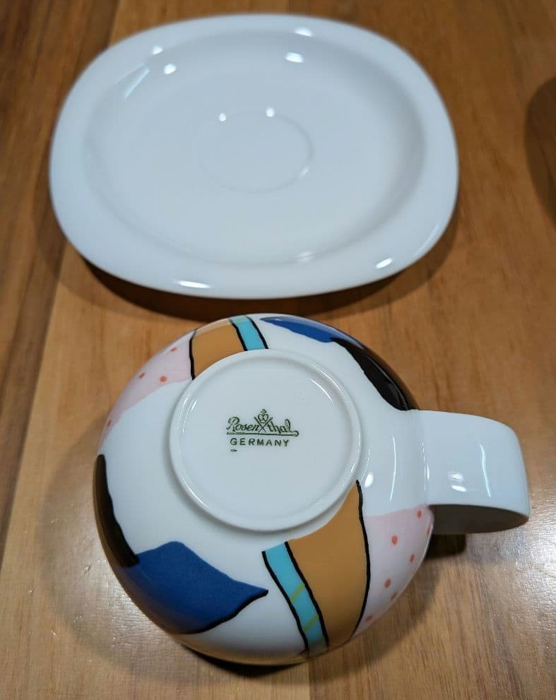 Rosenthal Rosenthal tea cup & saucer set of 2 each