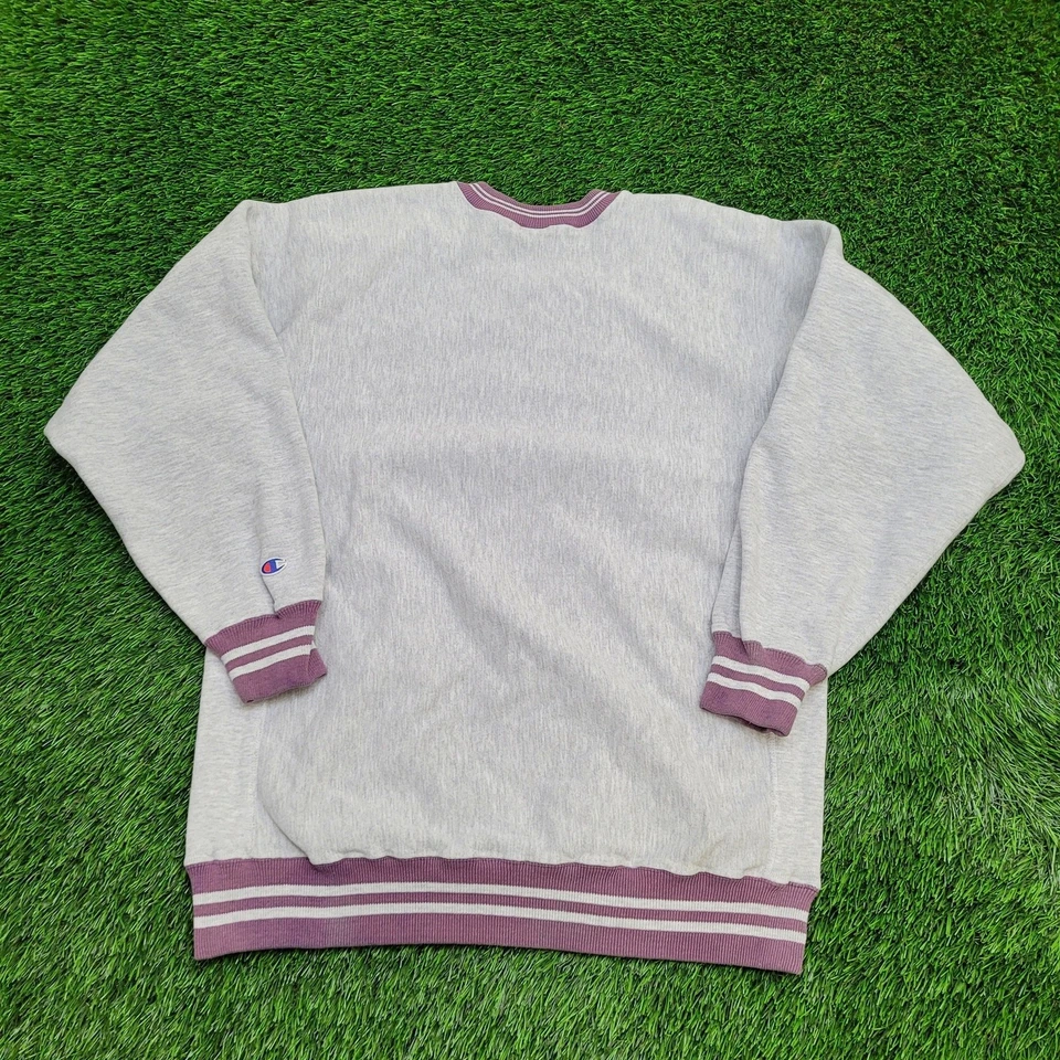 Sudadera Champion Vintage Años 90 Mujer XL/2XL 22x28 Timbre EE. UU. Foto 2 de 4