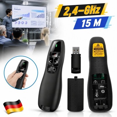 Wireless Presenter, Präsentation Fernbedienung Stift PPT Fernbedienung Clicker