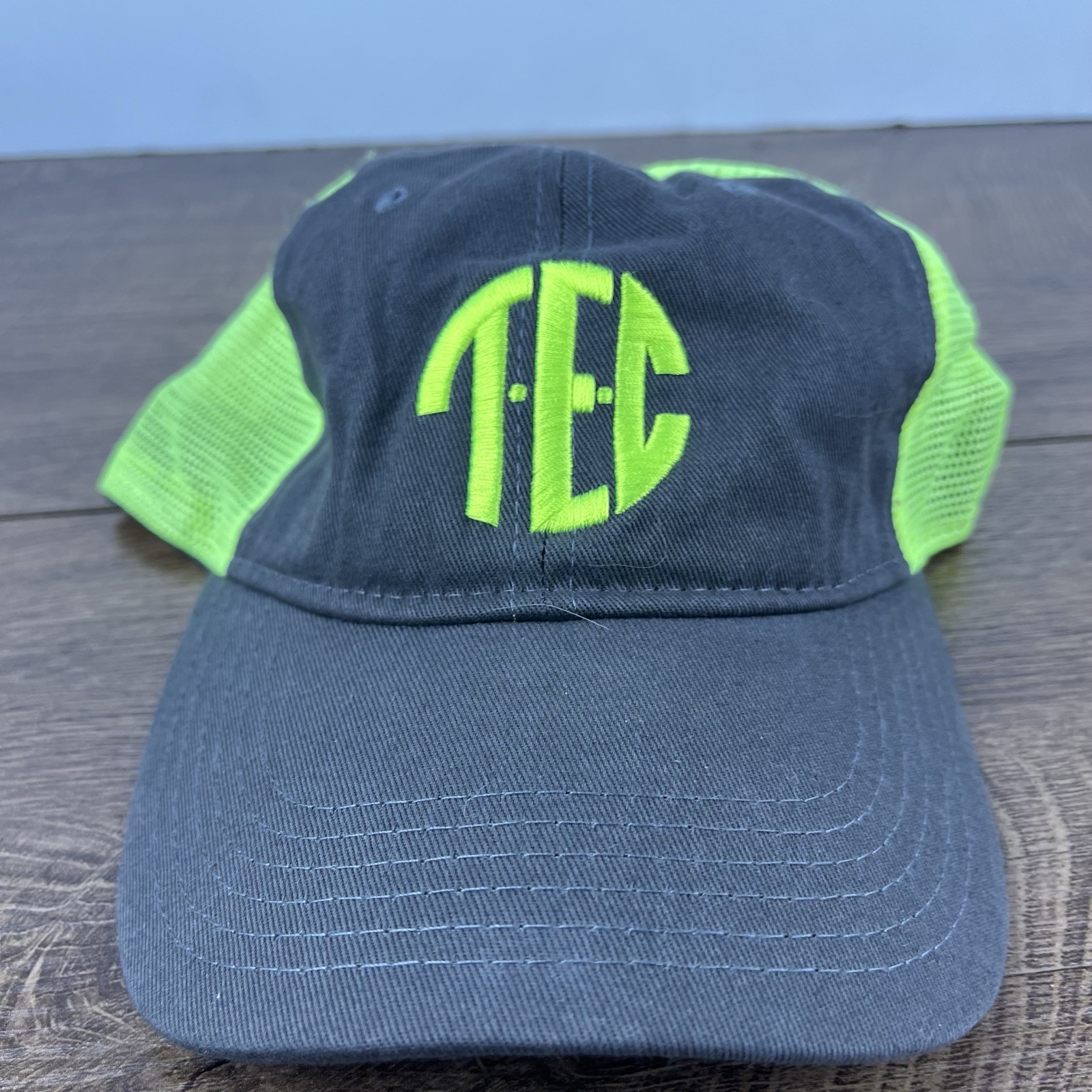 TEC Hat TEC Hat Gray Hat Adjustable Hat Gray Adul… - image 1