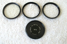 3 "Tiffen 52m Camera Filters Set" Great Shape