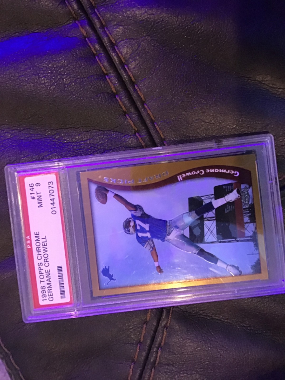 Germane Crowell Topps Chrome #146 Base