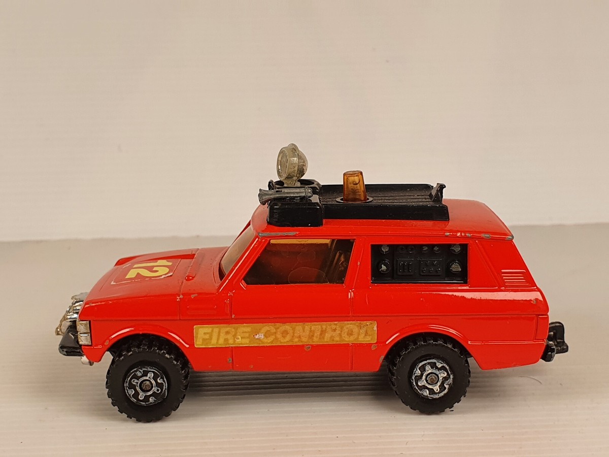 マッチボックスMATCHBOXK‐64レンジローバー消防自動車