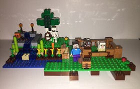 Lego Minecraft 21114 The Farm - 100% Complete w/ Instructions