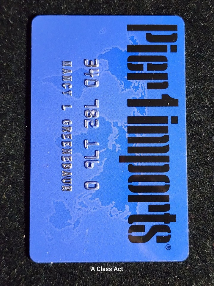 Pier 1 Imports Credit Card. Our T6680 eBay