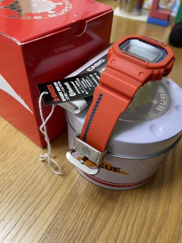 CASIO G-SHOCK 5600 GW-B5600FB-4JR Rojo Amarillo JAPÓN LIMITADO Nuevo en Caja - Imagen 7 de 10