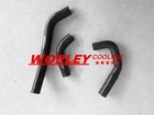 silicone radiator hose FOR Honda RS 125 RS125 1987 1994 88 89 90 91 92 93 BLACK