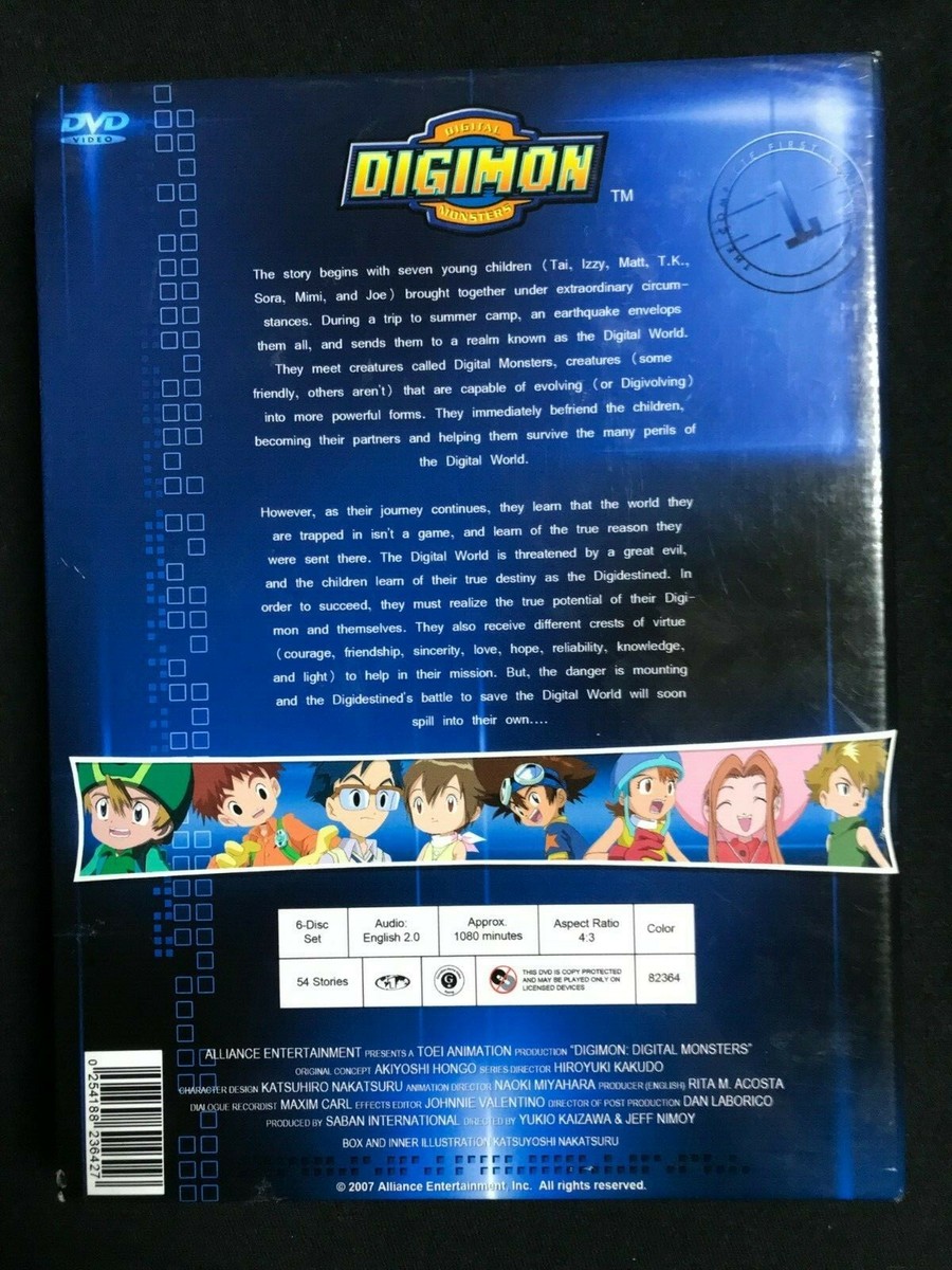 Digimon: Digital Monsters The Official First Season Physical