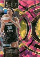 2023-24 Panini Select WNBA Premier Pink Ice Isabelle Harrison Chicago Sky #182