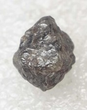 4.11 Ct, Natural Diamond,Steel Grey Rough,Natural Raw Diamond,Uncut Diamond Ring