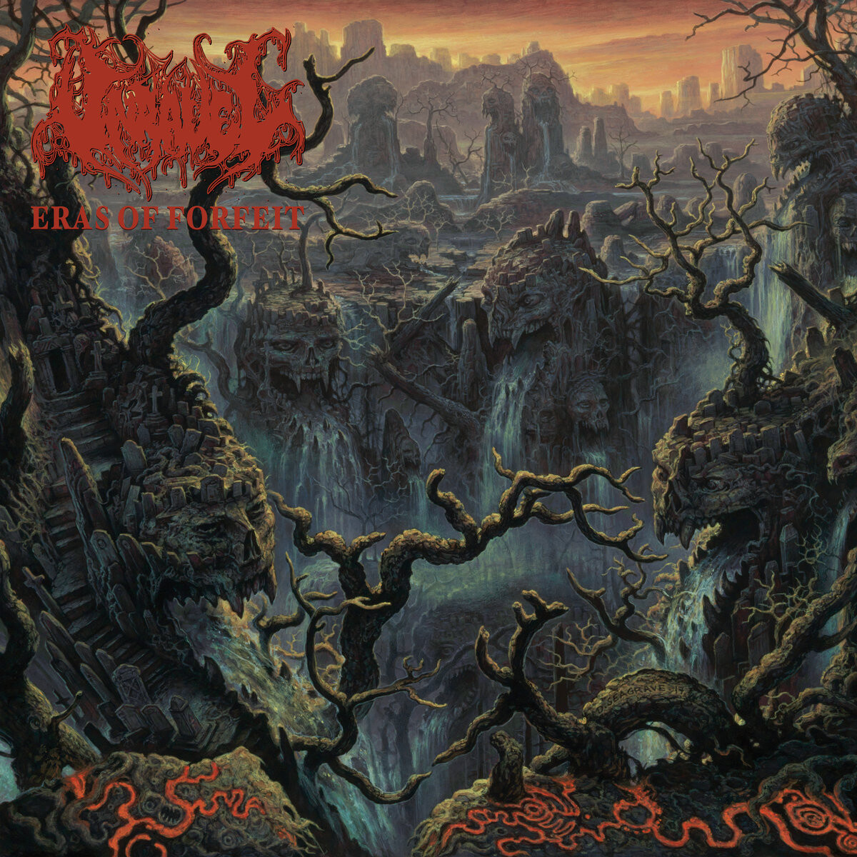 Unravel Eras of Forfeit (CD) Album