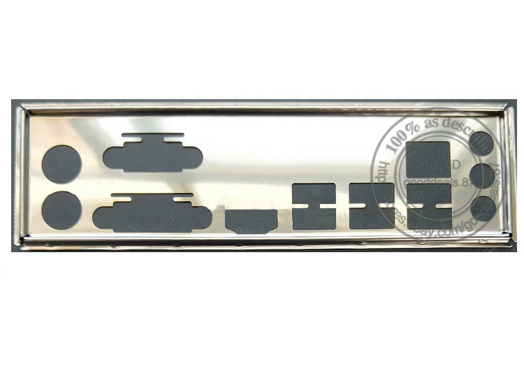 I/O Shield backplate For MSI A320M PRO M2 V2 & B450M PRO M2 V2 Motherboard IO - Bild 2 von 4