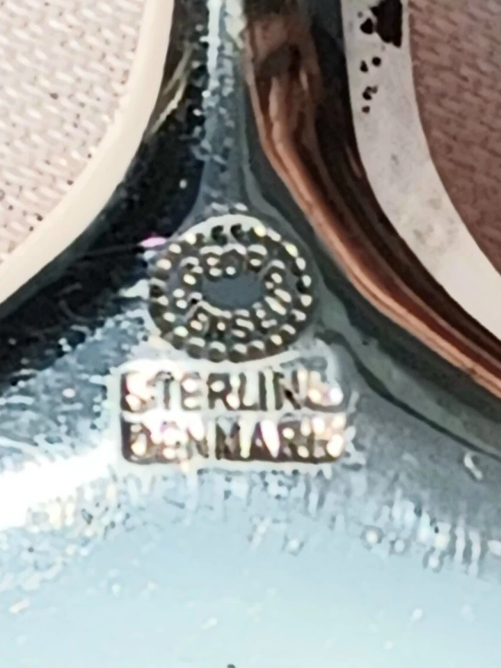 Cypress by Georg Jensen All Sterling Pie Server- 8 7/8" - Image 2 of 2