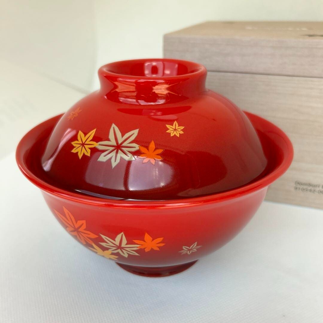 Le Creuset Momiji Red Leaves Donburi Japonesque Series 25Th
