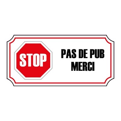 Étiquette Stop Pub Boite Aux Lettres Gratuit Guide Complet - Gestion