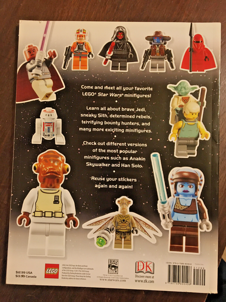 Lego Star Wars Minifigures Book PB Ultimate Sticker Collection