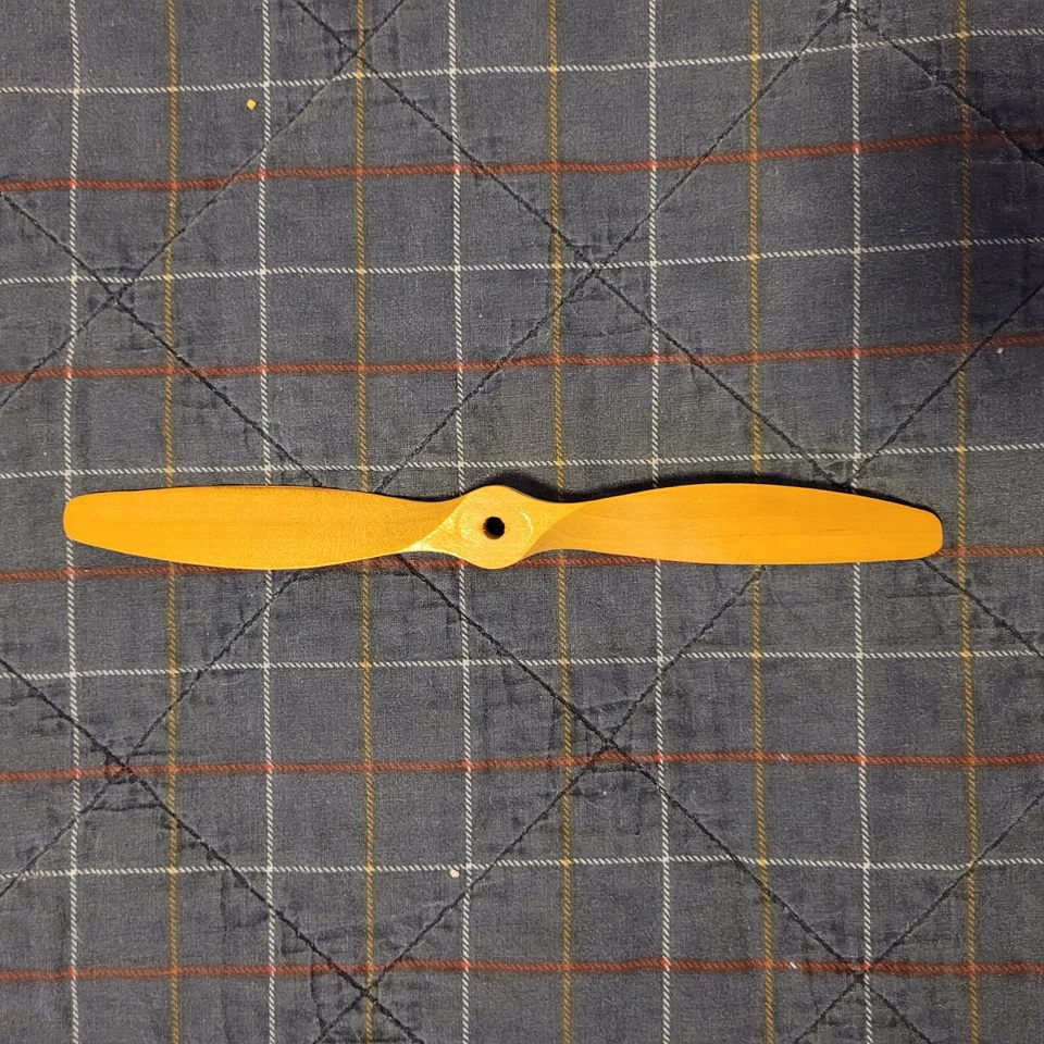 Vintage Top Flite Power Prop 10-6 Propeller for RC Airplane Wood 10" Blue - Image 2 of 2