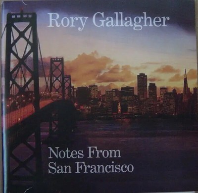 2xCD Rory Gallagher Notes From San Francisco Eagle Records