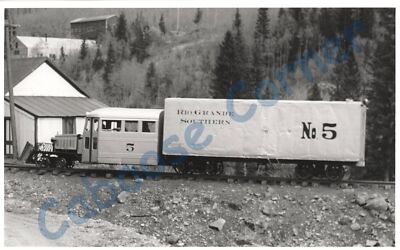 RGS #5 on Train 371 approaching Ophir Station John Maxwell 8x5 s/w Photo (0830)
