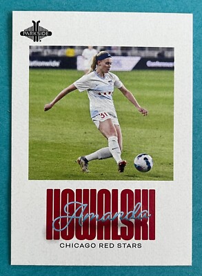 Amanda Kowalski 2023 Parkside NWSL Volume 1 VINTAGE INSERT Card #6 RED STARS