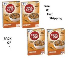 Fiber One Cereal, Original Bran (19.6 oz, 4 pk.) Free & Fast Shipping