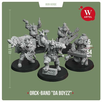 Orck-Band ''Da BoyZz'' - Artel W Ork Boyz Rokker Nobz Orcs