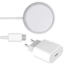 20W USB-C Power Adapter PD LadegerÃ¤t + 15W Magsafe Charger fÃ¼r iPhone 12 Serie