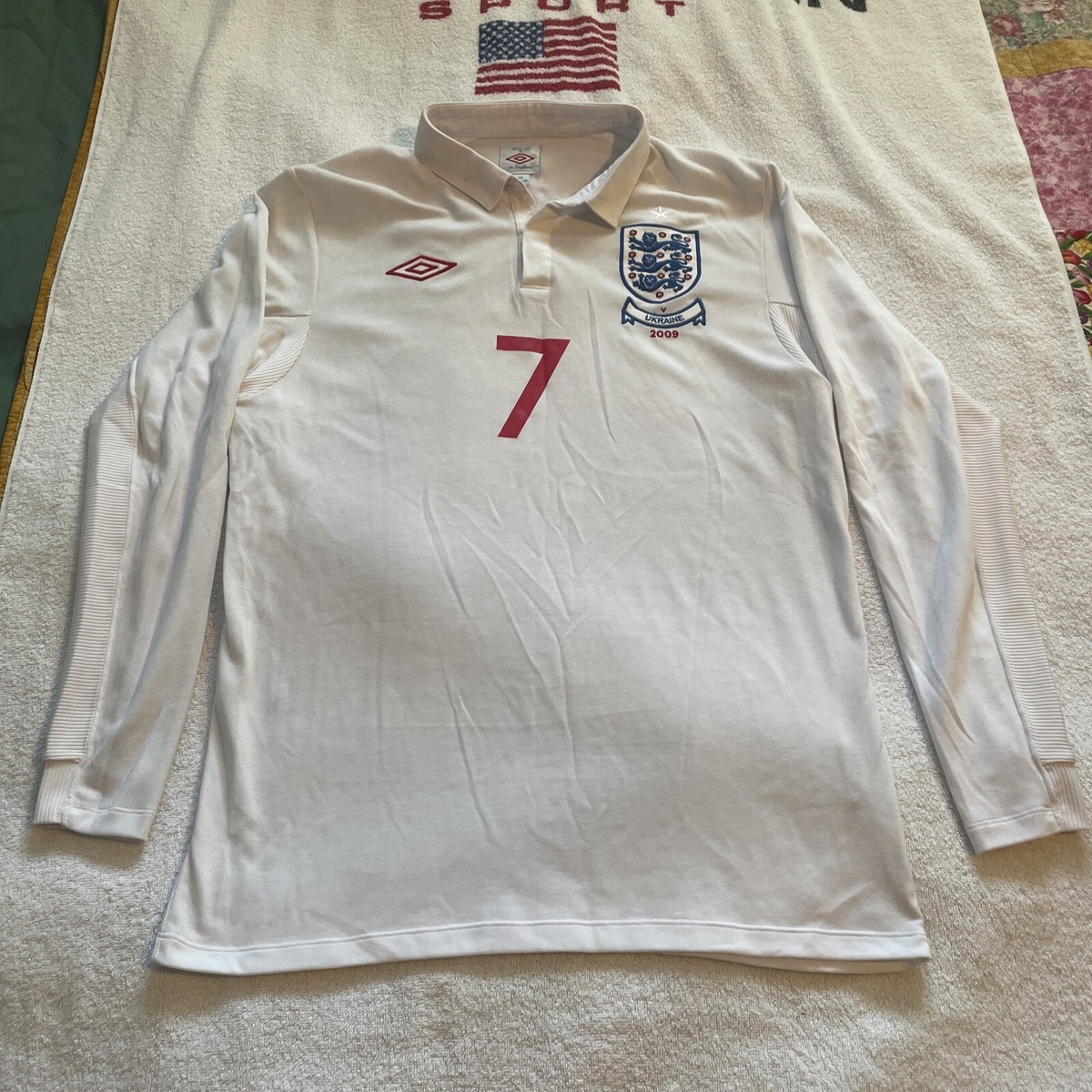 UMBRO アンブロ レンジャーズ ユニフォーム 87-88 ホワイト レッド England 1987 - 1989 Home football Umbro Player Issue shirt #15 | eBay