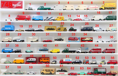 Bastelmodelle PKW, Transporter, Kleinbus, BF3 Herpa, Rietze, Wiking 1:87 /748
