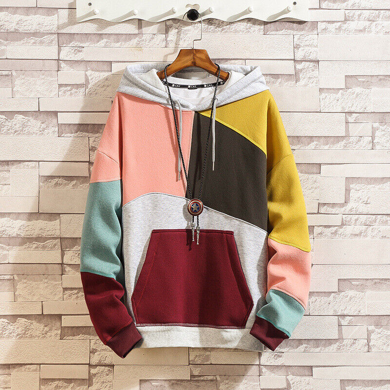 Fashion Stiching Casual Hoodies Fashion Stiching Casual Hoodies